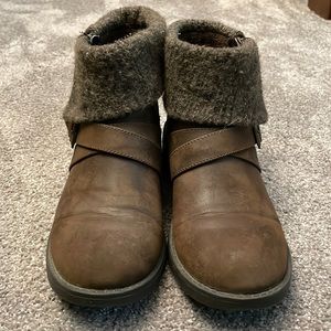 Brown Rocket Dog ankle boots